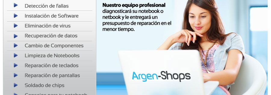 servicio tecnico de notebooks netbooks 